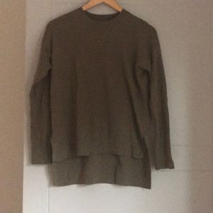 Green Lou & Grey crewneck sweater